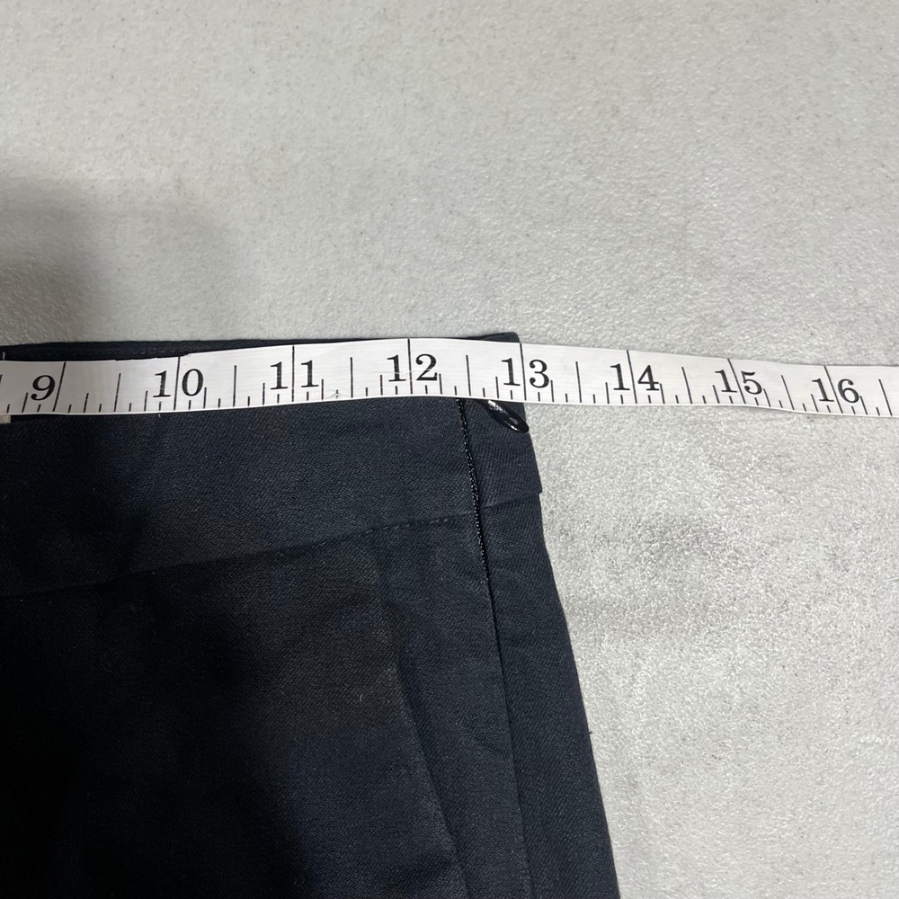 Sezane Trousers Black High Rise Slim Tapered Leg Pants Womens 0 Capsule Classic - Picture 7 of 15